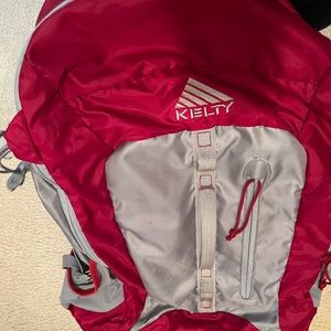 KELTY REDWING 2650 Red Gray Hiking Camping RIGID Back Backpack Bag like new!